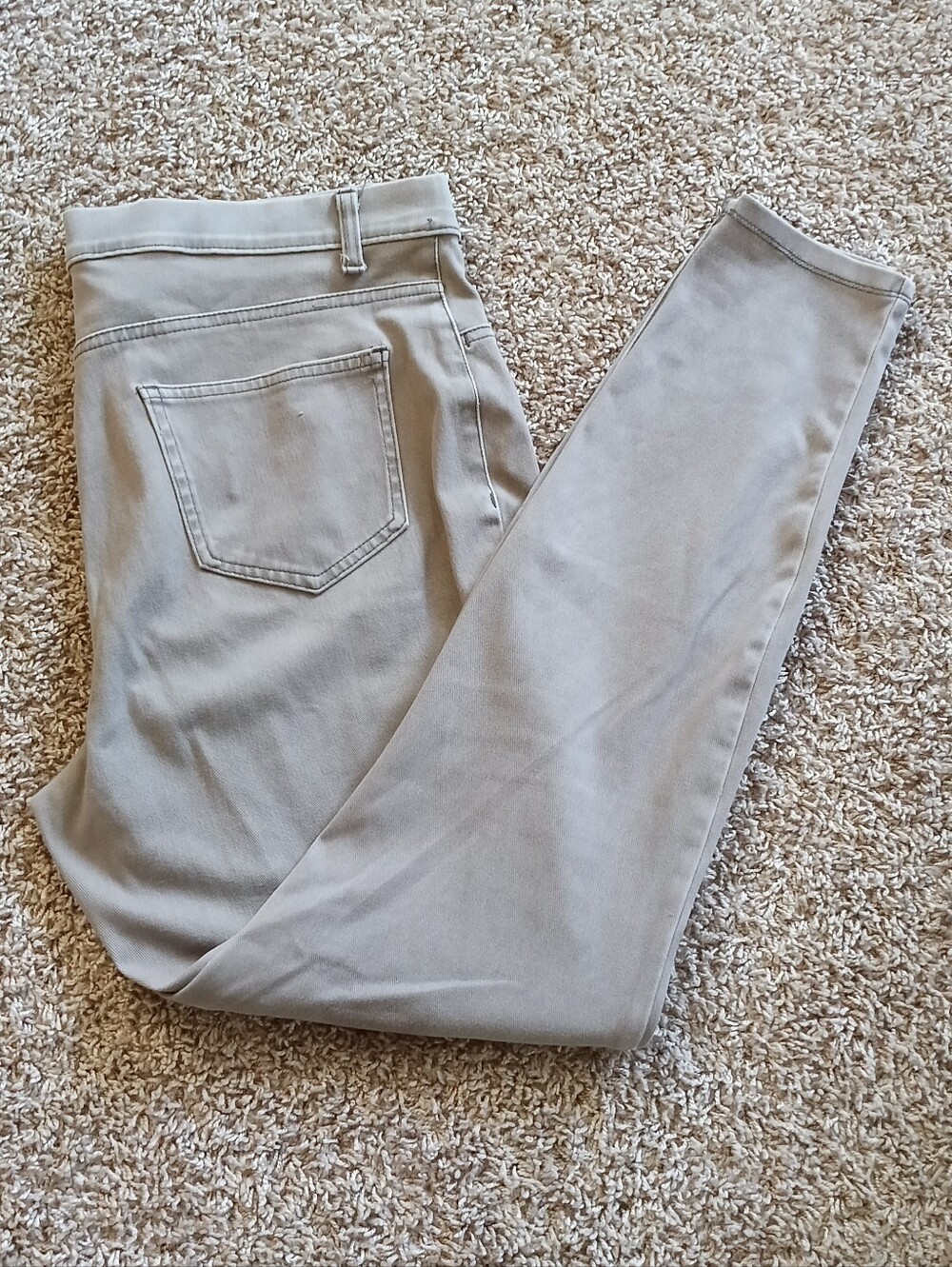 Time and Tru Skinny Jeans - Light Taupe